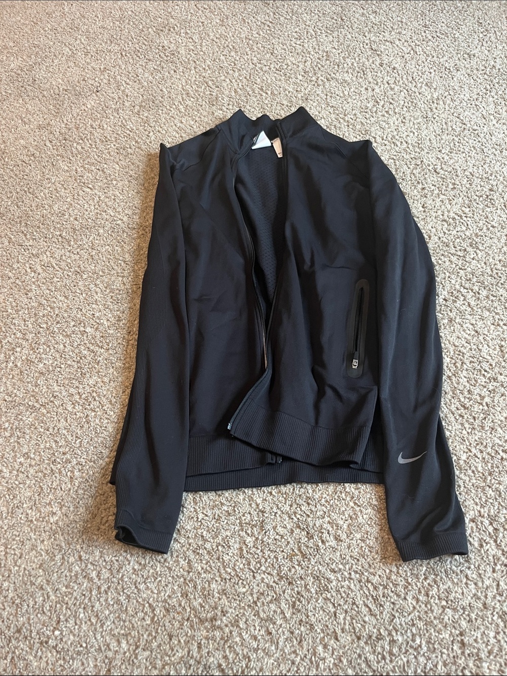 Nike Black Full-Zip Training Jacket
